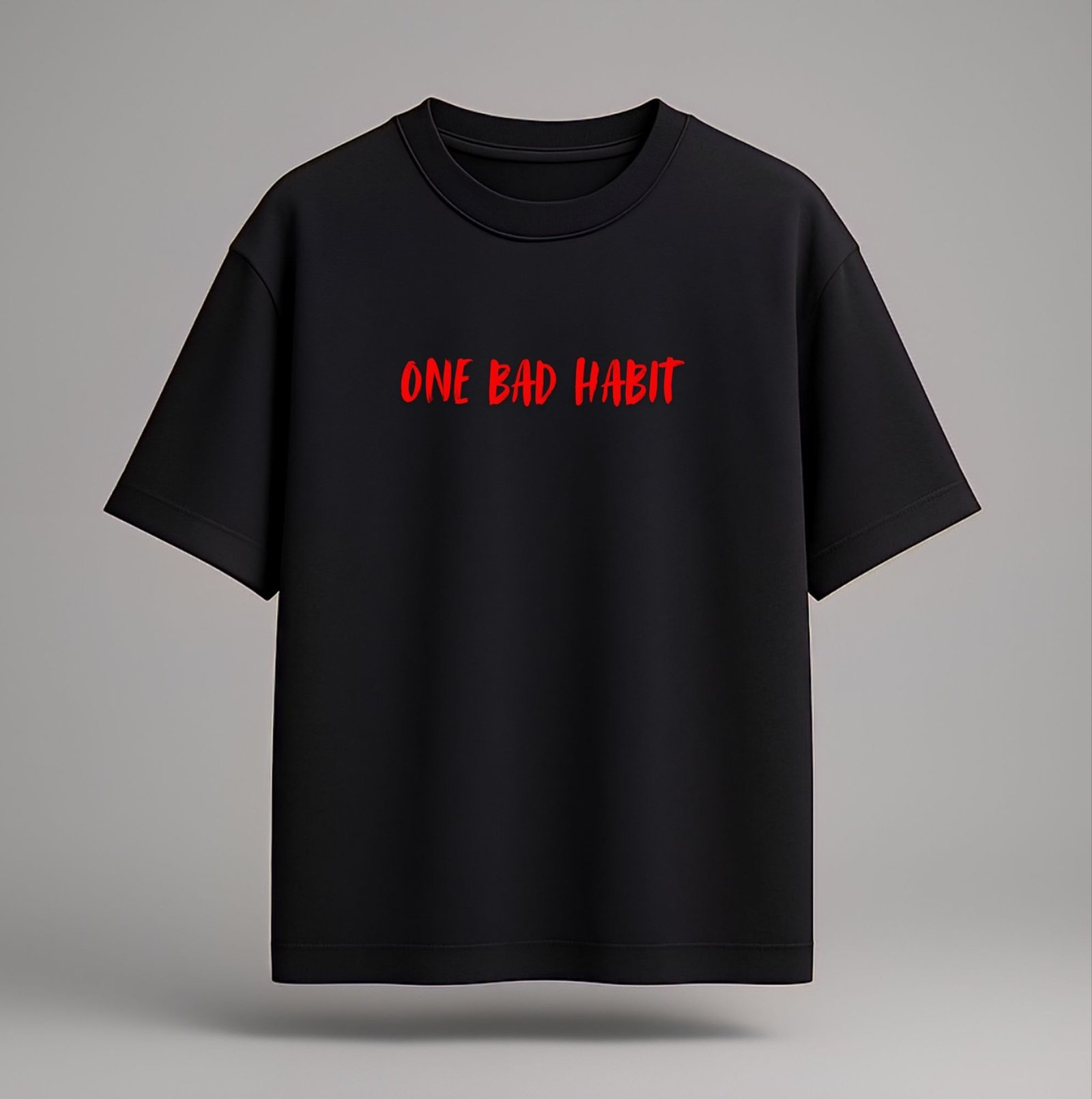 Prabhas Spirit Edition: One Bad Habit Oversized Tee