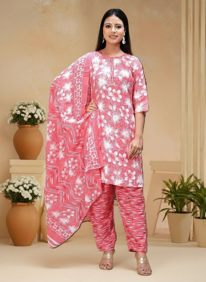 3-Piece Kurti Sets for Women
